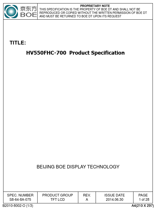 HV550FHC-700