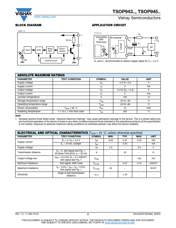 TSOP94540