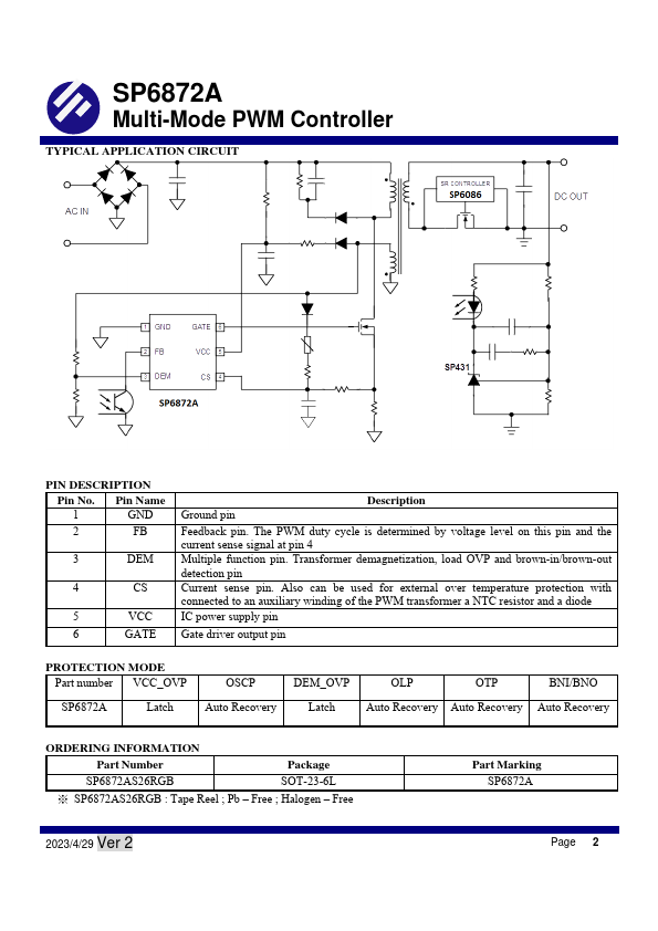 SP6872A