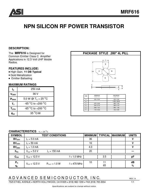 MRF616