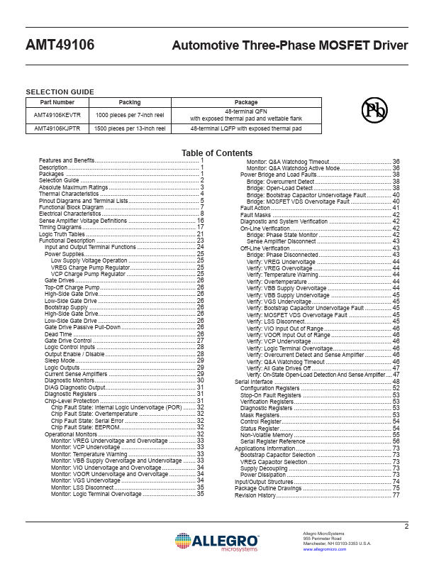 AMT49106 Datasheet Preview