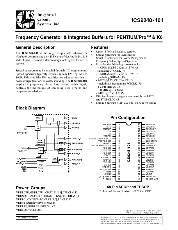 ICS9248-101