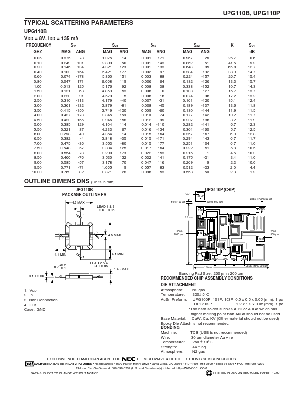 UPG110B