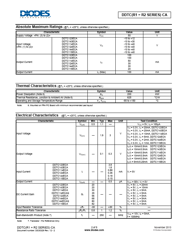 DDTC115ECA