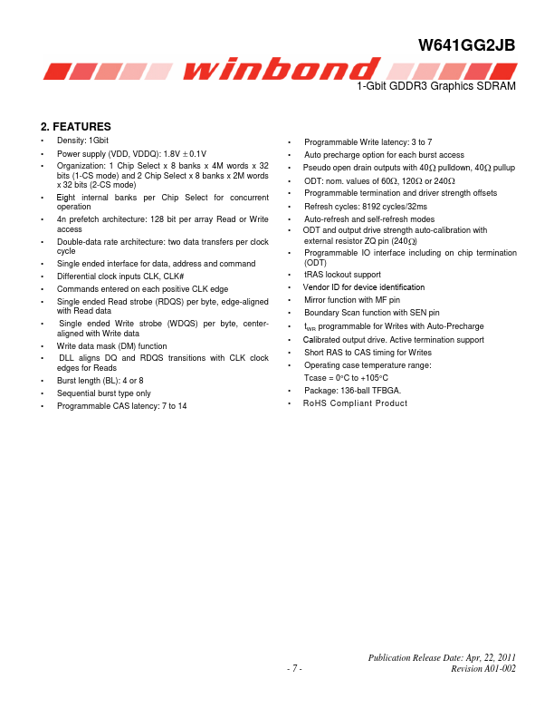 W641GG2JB page 2 preview