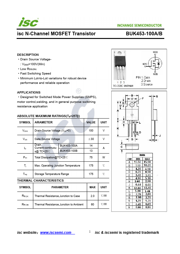 BUK453-100A