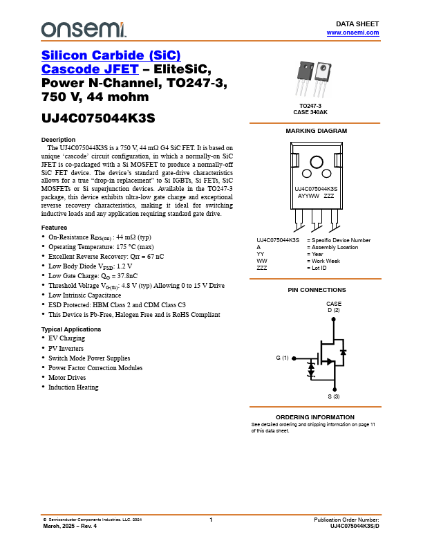 UJ4C075044K3S Datasheet Preview