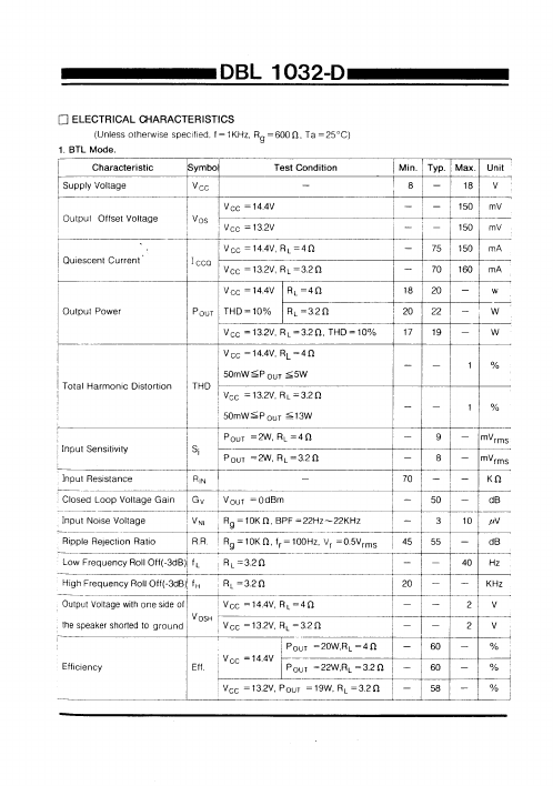 DBL1032D