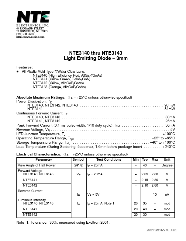 NTE3142