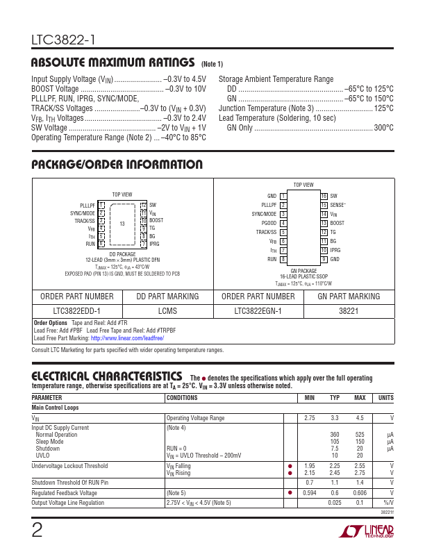 LTC3822-1