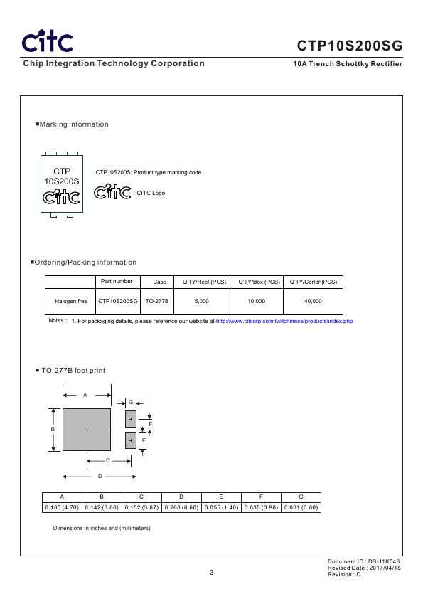 CTP10S200SG