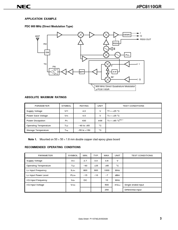 UPC8110GR