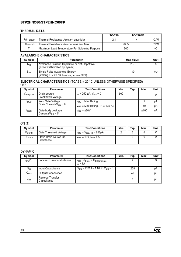 STP2HNC60