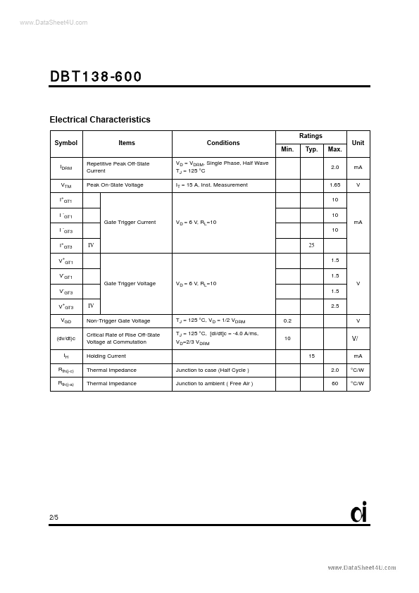 DBT138-600