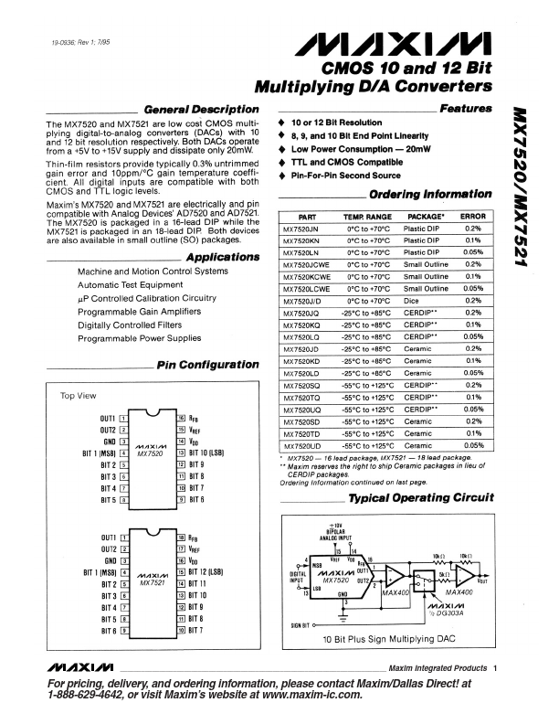 MX7521