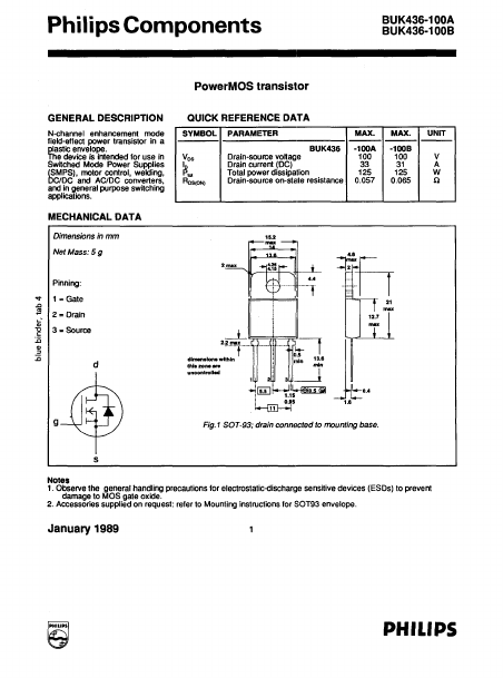 BUK436-100A