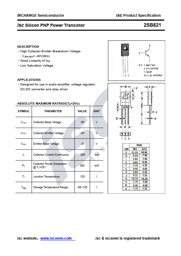 2SB821