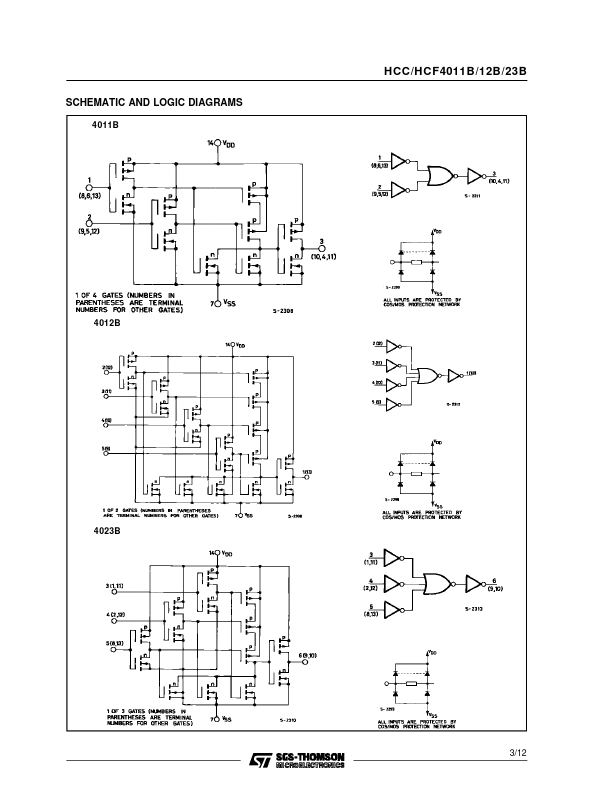 HCF4012B