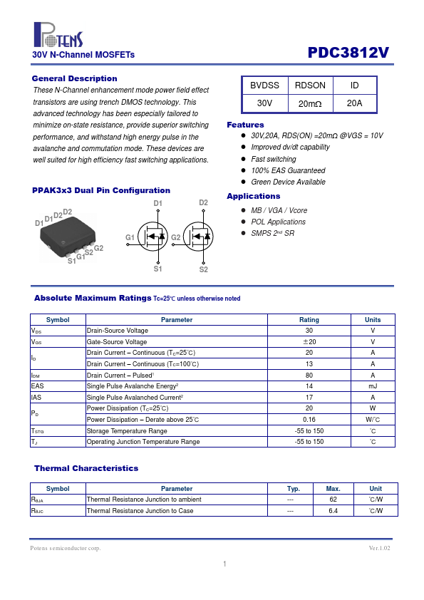 PDC3812V