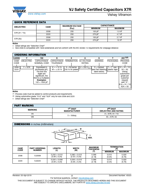 X7R2220