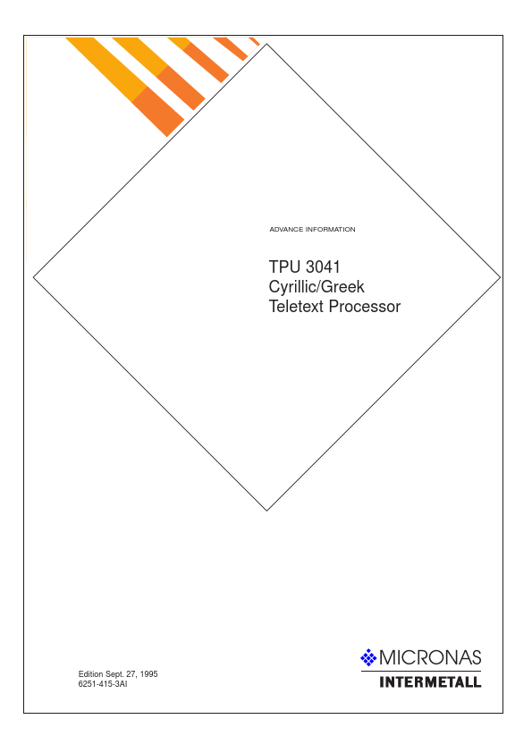 TPU3041 Datasheet Preview