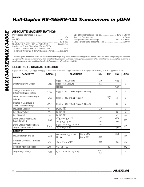 MAX13485E