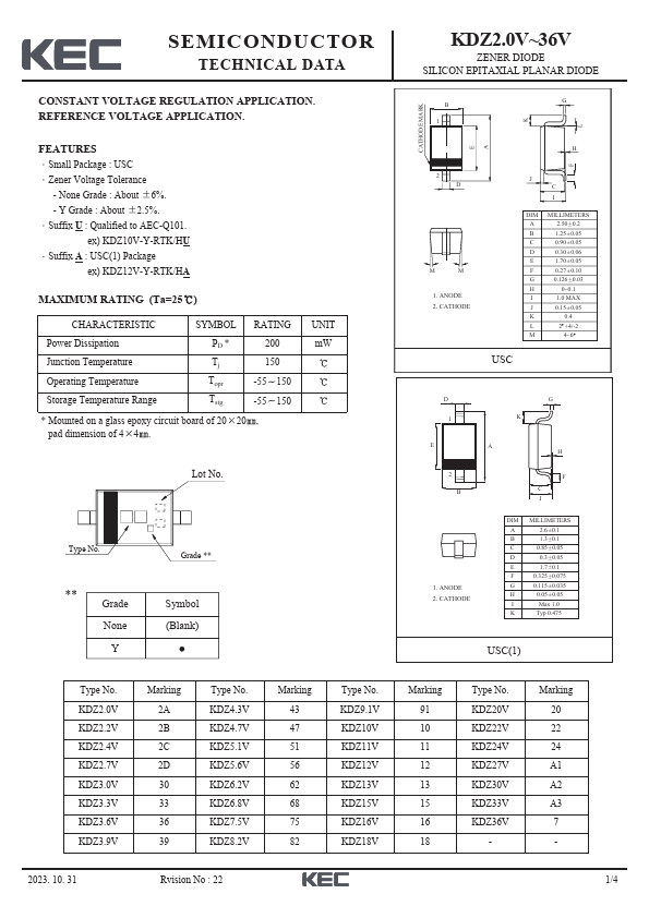 KDZ3.9V