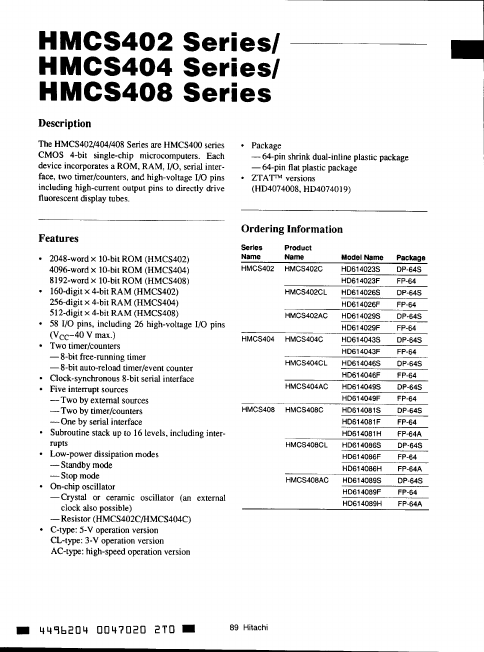 HMCS402CL