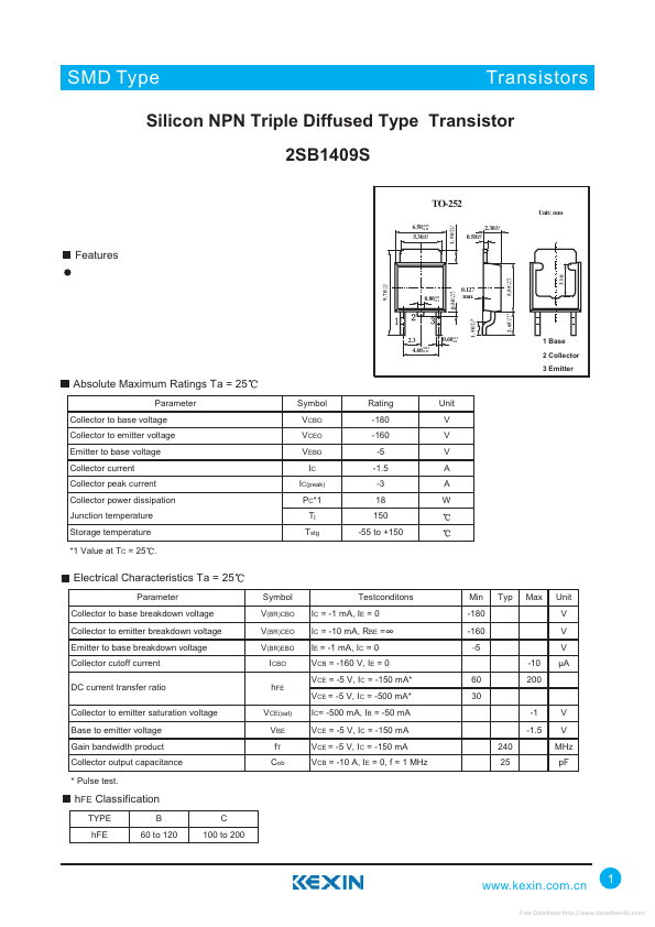 2SB1409S