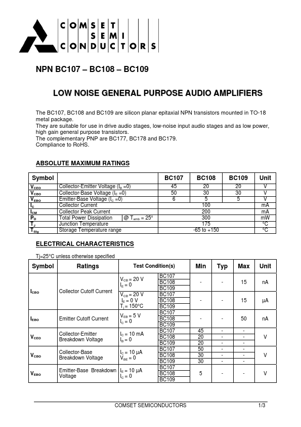 BC109B