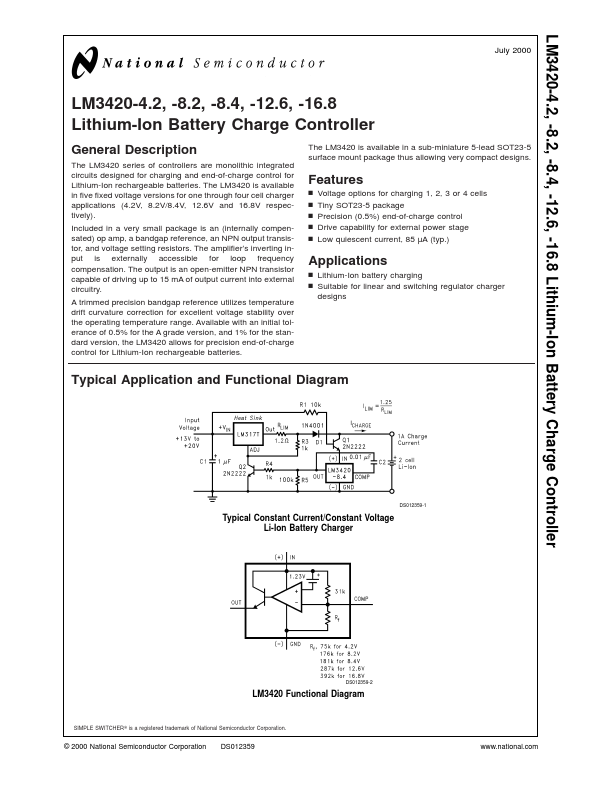 LM3420-12.6