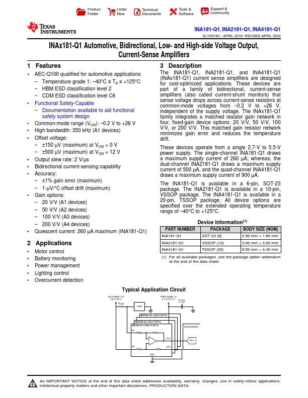 INA2181-Q1