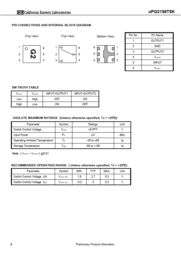 UPG2158T5K