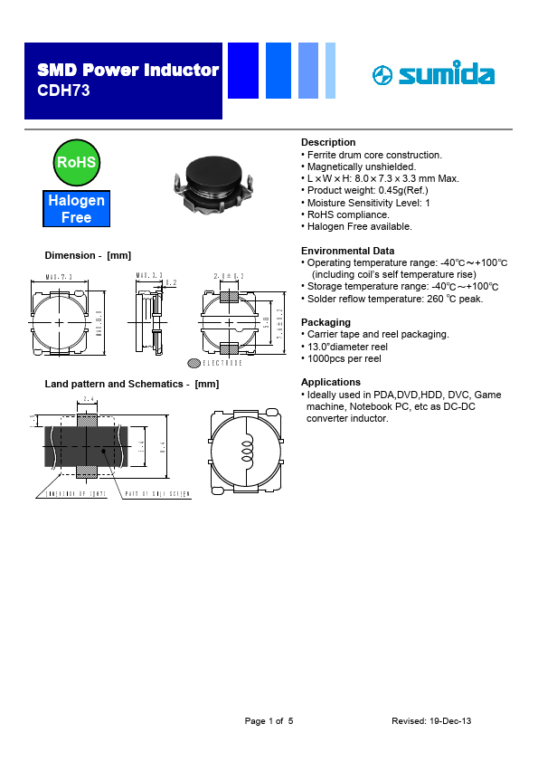 CDH73NP-220LC