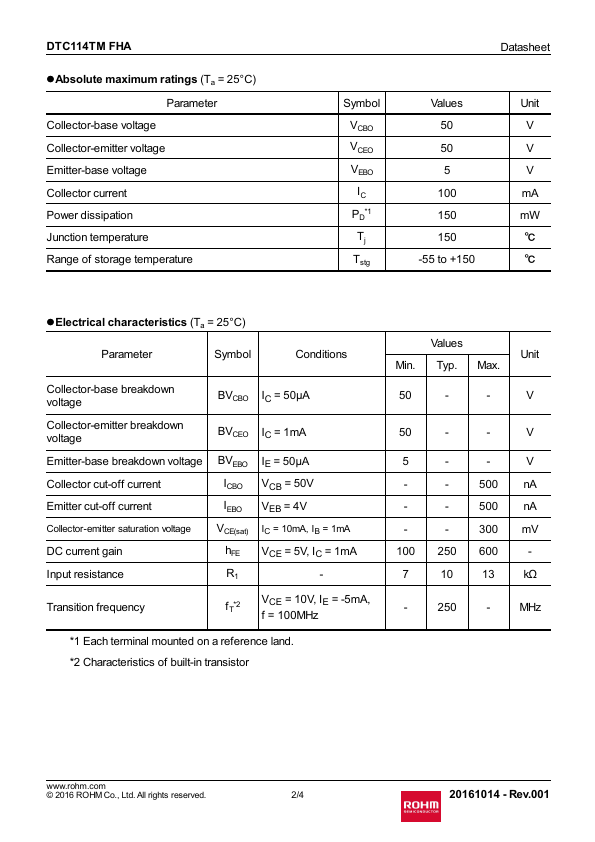 DTC114TMFHA