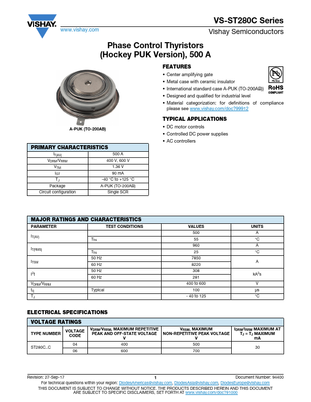 VS-ST280C