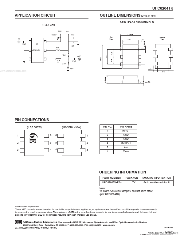 UPC8204TK