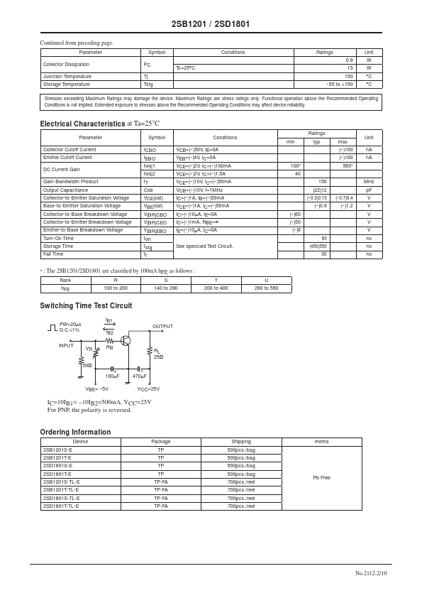 2SB1201