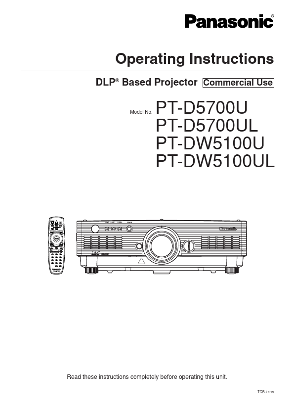 PT-DW5100U