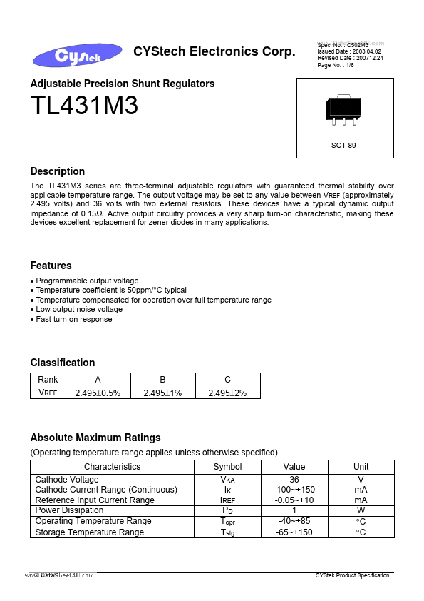 TL431M3