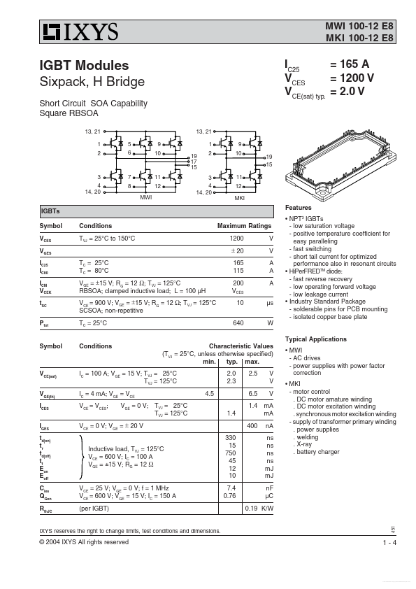 MKI100-12E8