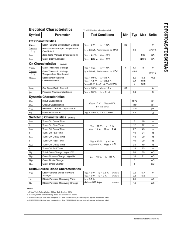 FDP6670AS