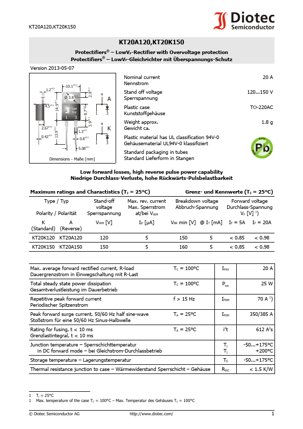 KT20K150