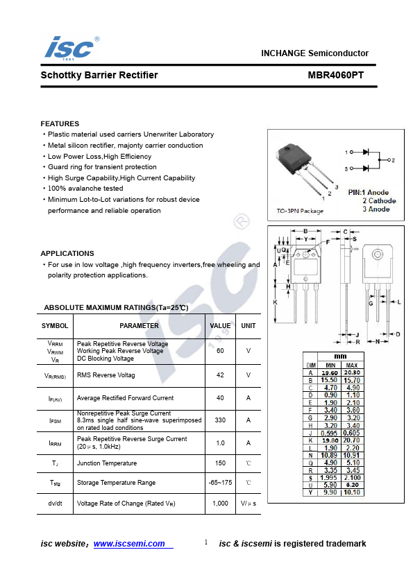 MBR4060PT