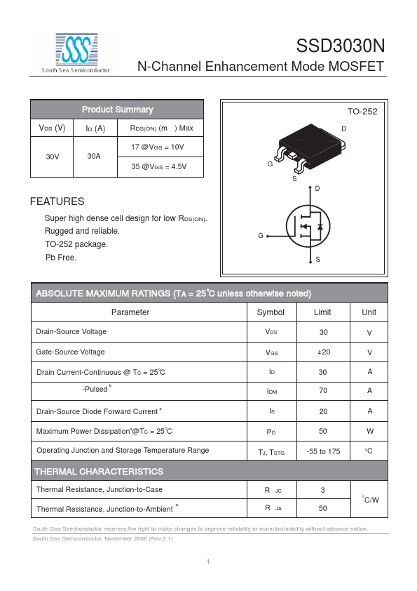 SSD3030N