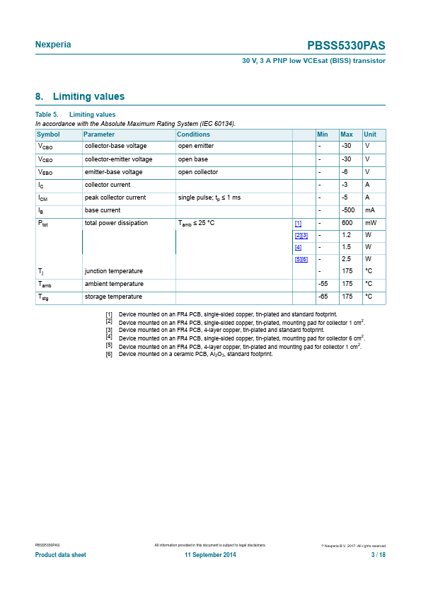 PBSS5330PAS