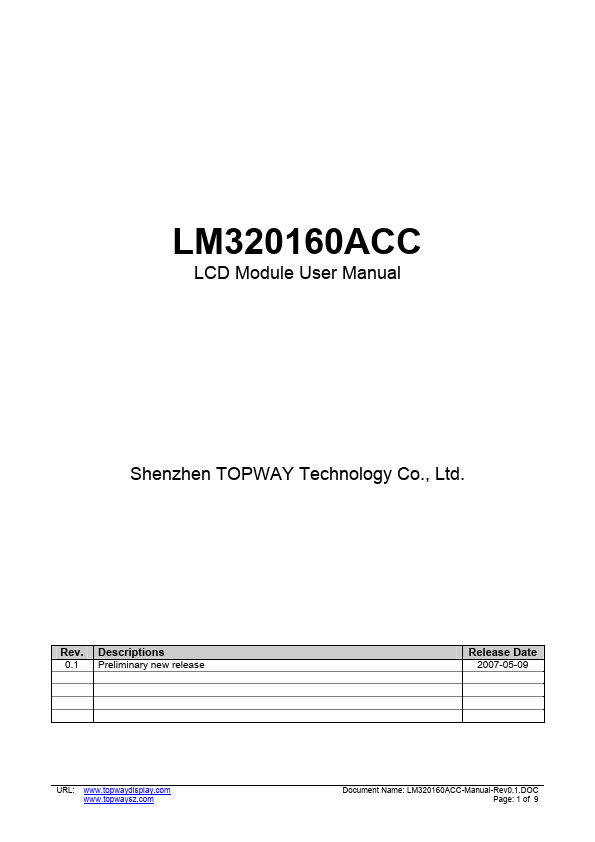 LM320160ACC