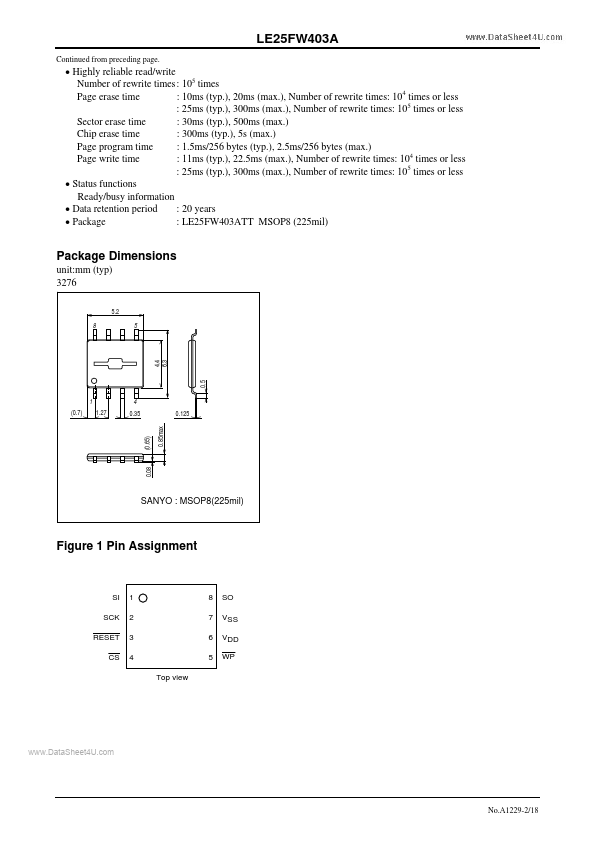 LE25FW403A