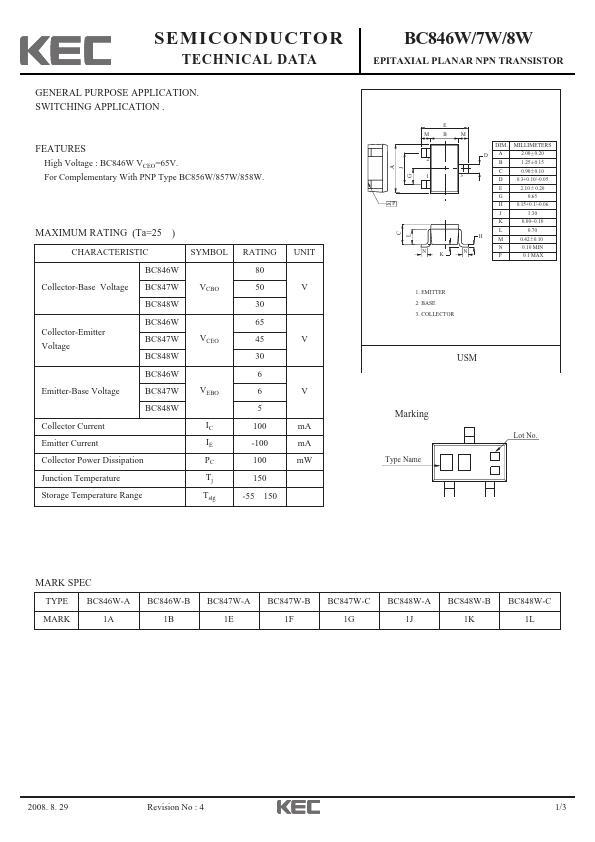 BC847W