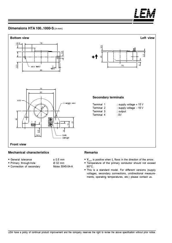 HTA1000-S